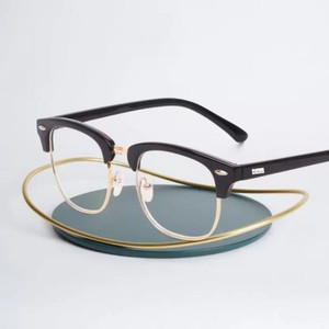 artrue Half Rim Clubmaster Blue Frame - Image 6