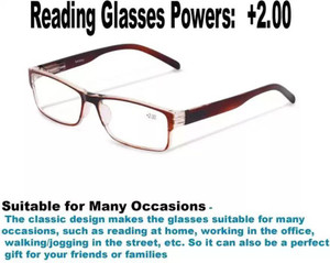 CRIBA Full Rim (+1.50) Square Reading Glasses