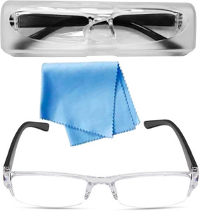 Savy Half Rim (+2.75) Rectangle Reading Glasses