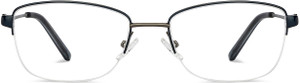 VINCENT CHASE Half Rim Cat-eyed Frame
