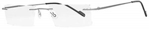 Augen Full Rim (+2.00) Rectangle Reading Glasses