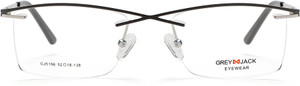 Grey Jack Rimless Rectangle Frame