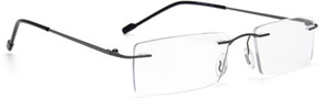 Vinzora Rimless (+2.50) Rectangle Reading Glasses