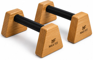 Piralettes Max Fit Push Up Stand Wooden with Non Slip for Exercise Home Gym ...