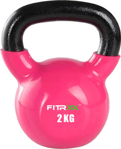 FITRXX Coated Solid Kettlebell Pink Kettlebell