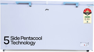 Godrej 500 L Double Door Standard Deep Freezer