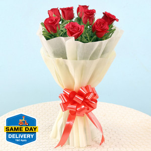 FNP Fresh Red Roses Bouquets