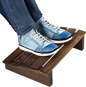 HusNain Wooden Footrest for Relaxing for Foots Ergonomic Footrest for Under Desk Foot Rest