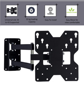 PNETROME UNIVERSAL STANDARD Wall Mount Stand for 23 to 43 inch LED/LCD TV STAND TV Stand Base