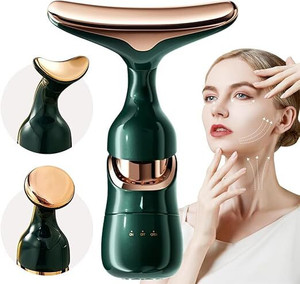 NTZ |Face Sculpting Tool Multifunctional Neck Face Beauty Device Face Lift Tool| |3 In 1 Anti Wrinkles Face Neck Eyes Massager|Vibration Facial For Skin Care | Massager