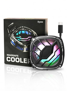 Dyazo Plus Magsafe Mobile Cooler For Gaming Instant Cooling With Advanced Cooling Chip  Gaming Accessory Kit
