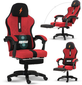 Drogo Gaming Chair, Home & Office Chair with Footrest, Adjustable & Recline Ergonomic Gaming Chair