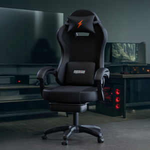 Drogo High Back Ergonomic Gaming Chair with Adjustable Neck, Armrest PU Leather Gaming Chair