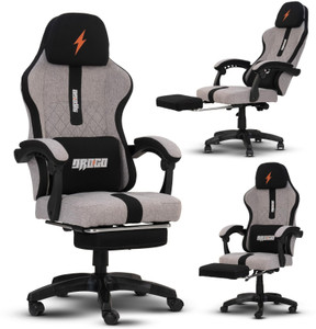 Drogo Gaming Chair, Home & Office Chair with Footrest, Adjustable & Recline Ergonomic Gaming Chair