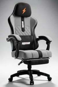 Drogo Gaming Chair, Home & Office Chair with Footrest, Adjustable & Recline Ergonomic Gaming Chair