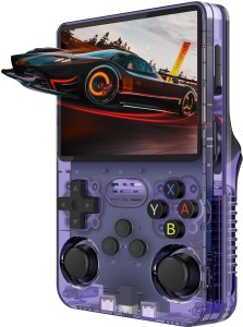 Confiavel Retro Handheld Game ,R36S with 3.5" IPS Screen, Linux System, Portable Gaming & Entertainment Device 64 GB with 15000+ Games