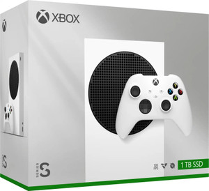 Xbox Series S 1 TB Digital Gaming Console, Nex-Gen Performance 1440p Up to 120 FPS 1024 GB with Microsoft X box Series S Wireless Controller