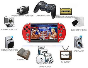 NextTech X7 PSP Game Console:Unlock The Power of 1000+ Games and