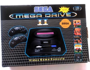 Hgworld Retro SEGA MEGA DRIVE 16 Bit Classic Video Games Portable Handheld NA GB with 368 Inbuilt Games