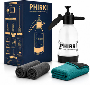 Phirki Foam Sprayer 2L with Microfiber Cloth - Image 5
