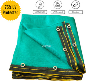 यूज़ वे Green Net(5Ft x 24Ft)- 75% Sunlight Block Multipurpose For Garden/Balcony गार्डन टूल किट