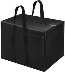 Organo Craft Moisture Proof Multi-Purpose Storage Bag Clothing Storage Organiser Toy Storage, Stationery Paper Storage Bag with Zipper & Strong Handles (Pack of 1)