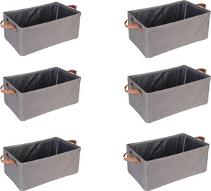 VENDIFY 6 PCS Cloth Organizer for Wardrobe Cloth Storage Box saree cover storage bags clothes organiser cloth storage bag storage box for clothes cloth storage storage organizer box for cupboard