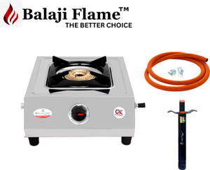 Balajiflame Stainless Steel Manual Gas Stove