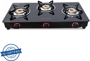बटरफ्लाय Trio 3 Burner मैनुअल गैस चूल्हा