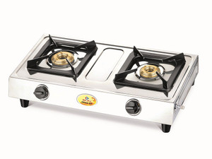 BAJAJ Popular Eco Stainless Steel Manual Gas Stove