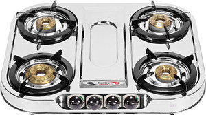 Suntex 4B ORCHID MS/PS Stainless Steel Manual Gas Stove