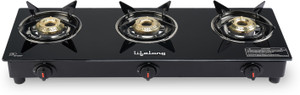 Lifelong LLGS603 Ignition For LPG Use Only (Doorstep Service, Black Glass Automatic Gas Stove
