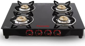 Butterfly Quadro Stainless Steel, Glass Manual Gas Stove
