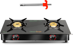 ग्रीनशेफ Ebony with Lighter मैनुअल गैस चूल्हा