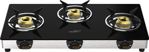 V-Guard VGD 369 SX Glass Manual Gas Stove