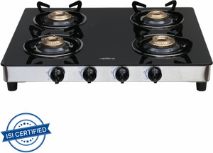 Elica 594 CT VETRO AI S Glass Automatic Gas Stove