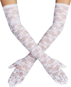 KETKAR Floral Print Evening Women Gloves
