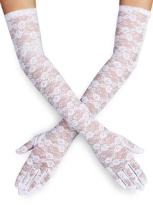 KETKAR Floral Print Evening Women Gloves
