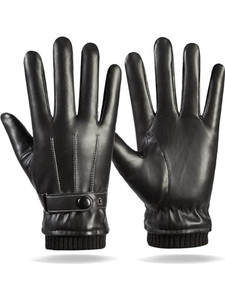 AlexVyan Solid Winter Men Gloves