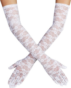 KETKAR Floral Print Evening Women Gloves