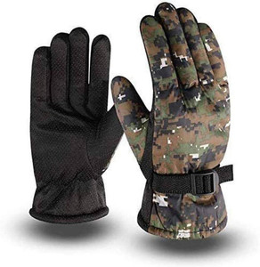 woolen were Printed Winter Men Gloves