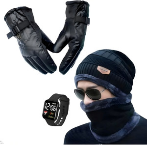 Khatudsk Solid Winter Men Gloves