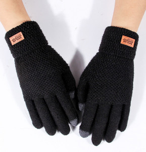 FIRMED STRING Self Design, Woven Winter Men & Women Gloves