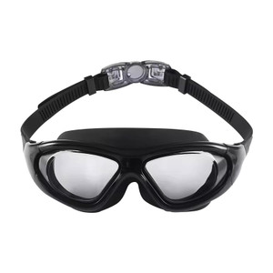 AirSound Big Frame Swim Goggles UV & Fog Resistant with Case – Adults Swimming Goggles