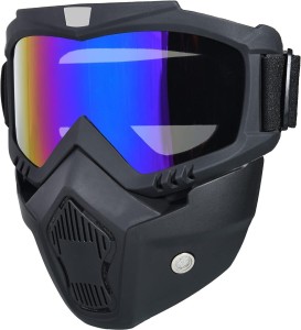 ADONYX Motorcycle Face Mask Shield Goggles Off Road Motocross Motorcycle Goggles