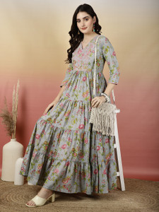 - GLAM ROOTS अनारकली गाउन