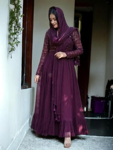 Rebikatrendz Flared/A-line Gown