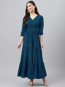 Femvy Anarkali Gown