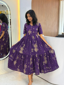 INDIKORA Anarkali Gown