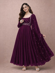 BHOOLKU Anarkali Gown Multicolor - Image 6